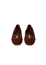 SUEDE LOAFERS 36