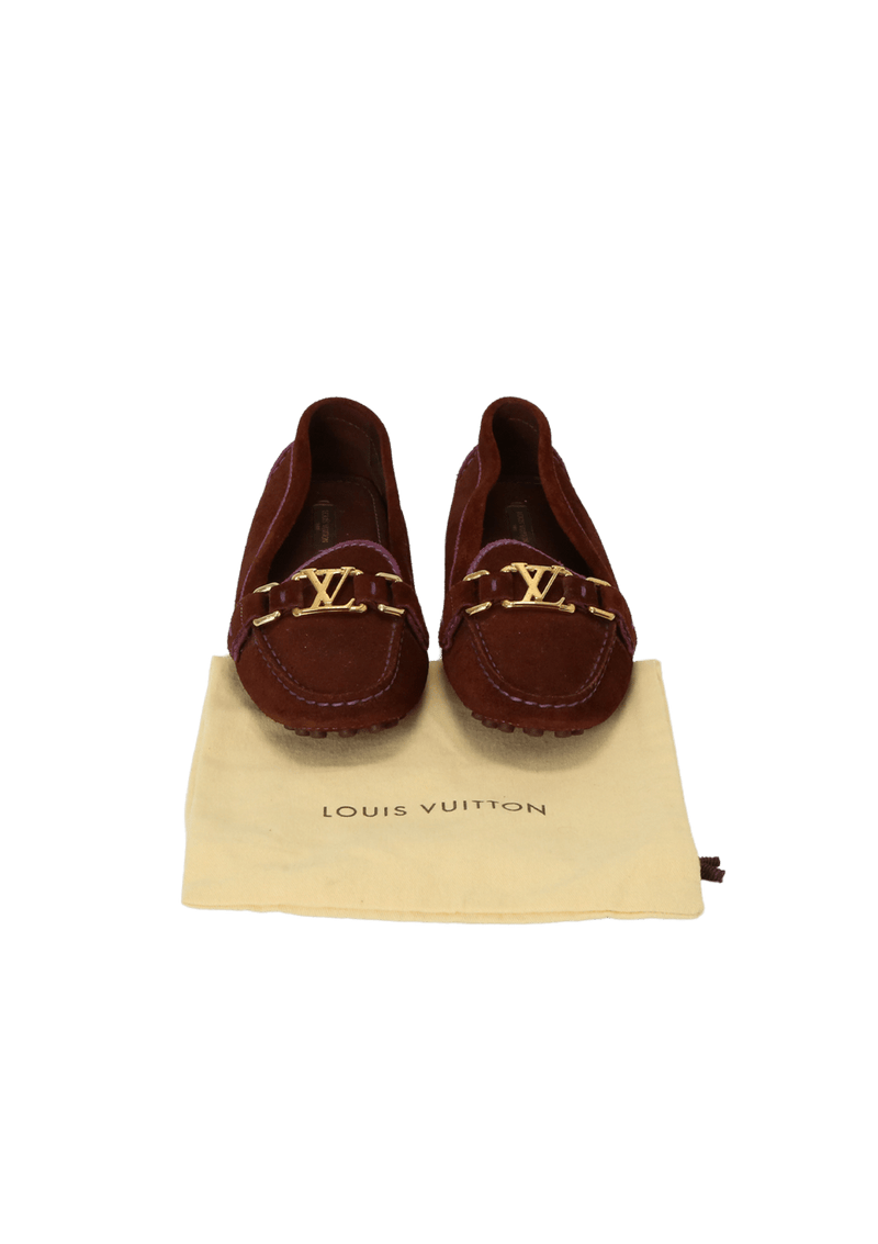 SUEDE LOAFERS 36