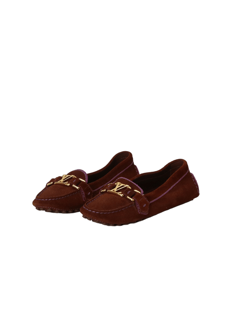 SUEDE LOAFERS 36