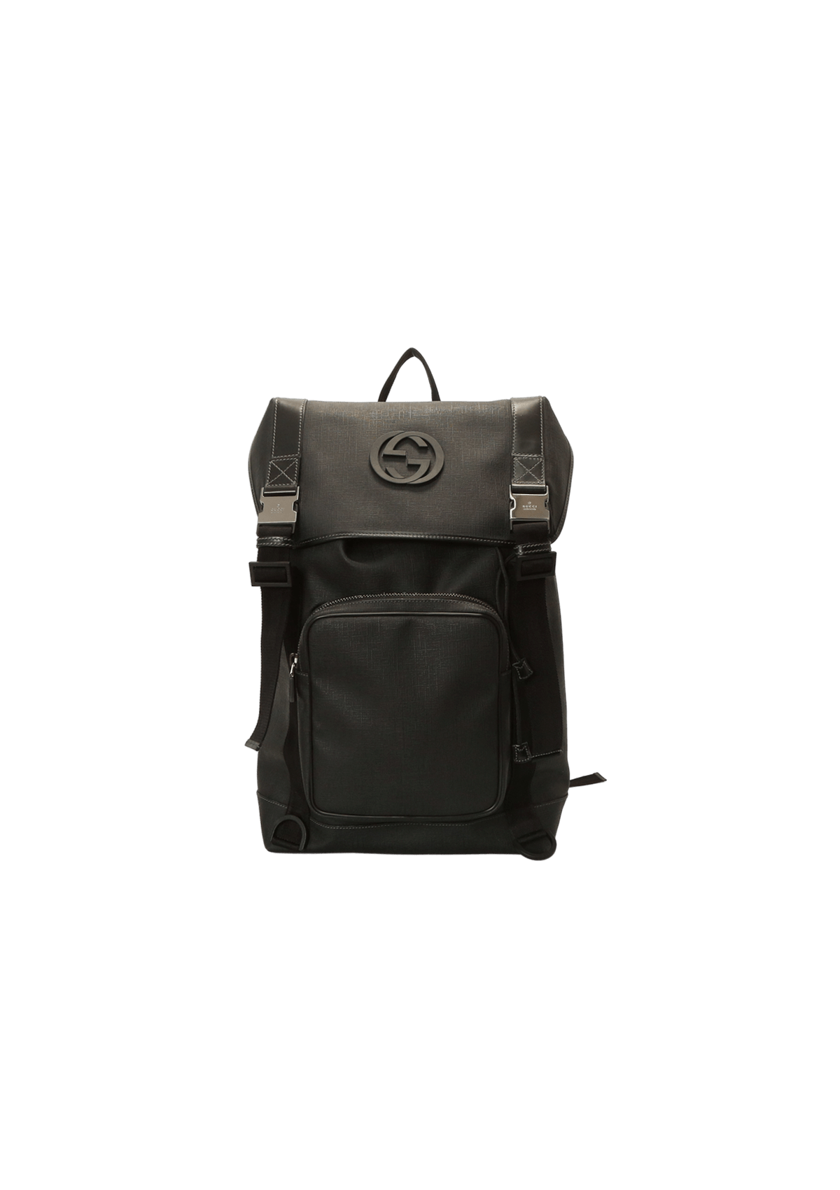 Mochila Gucci Interlocking G Backpack Preta Original – Gringa