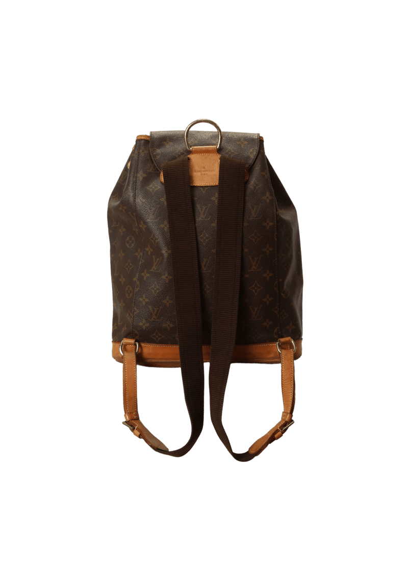 COMPRANDO MOCHILA LOUIS VUITTON VINTAGE MONTSOURIS GM 