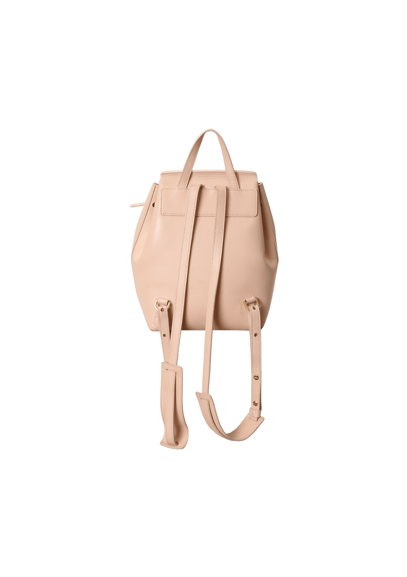 LEATHER BUCKET BAG