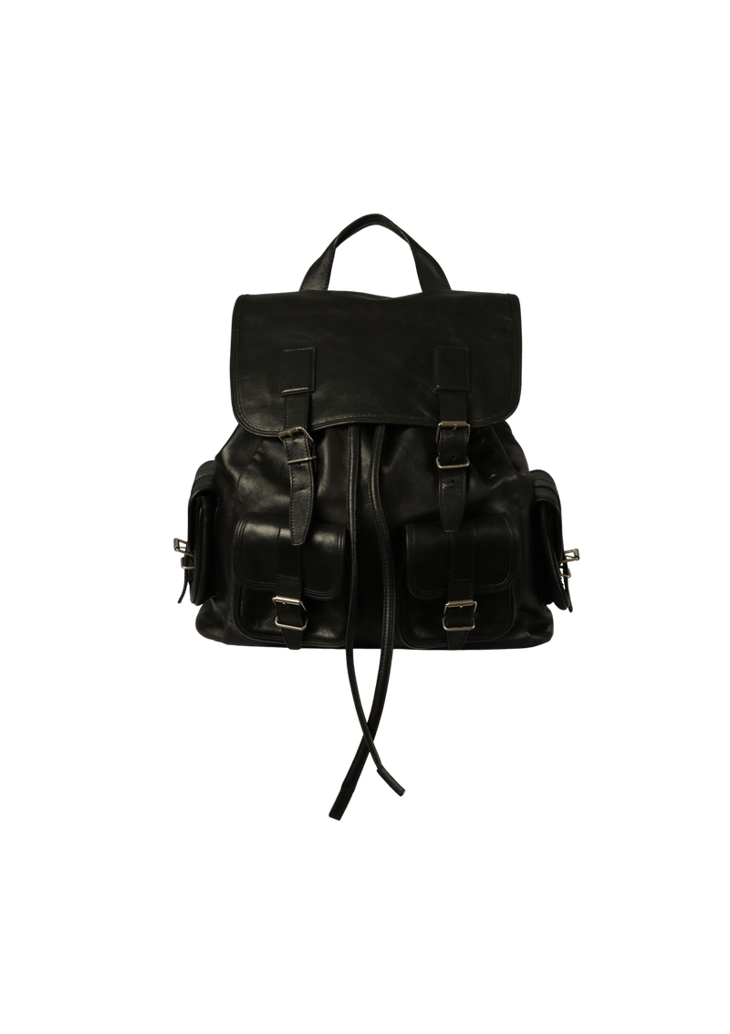 LEATHER ROC SACK BACKPACK