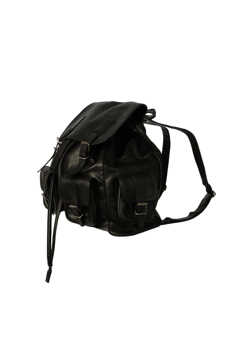 LEATHER ROC SACK BACKPACK