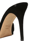 SUEDE HORSEBIT OPEN TOE MULES 39