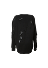 GRAPHIC PRINT CREW NECK SWEATSHIRT M