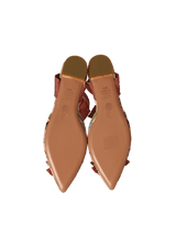 DE GOURNAY TASSEL BALLET FLATS 37