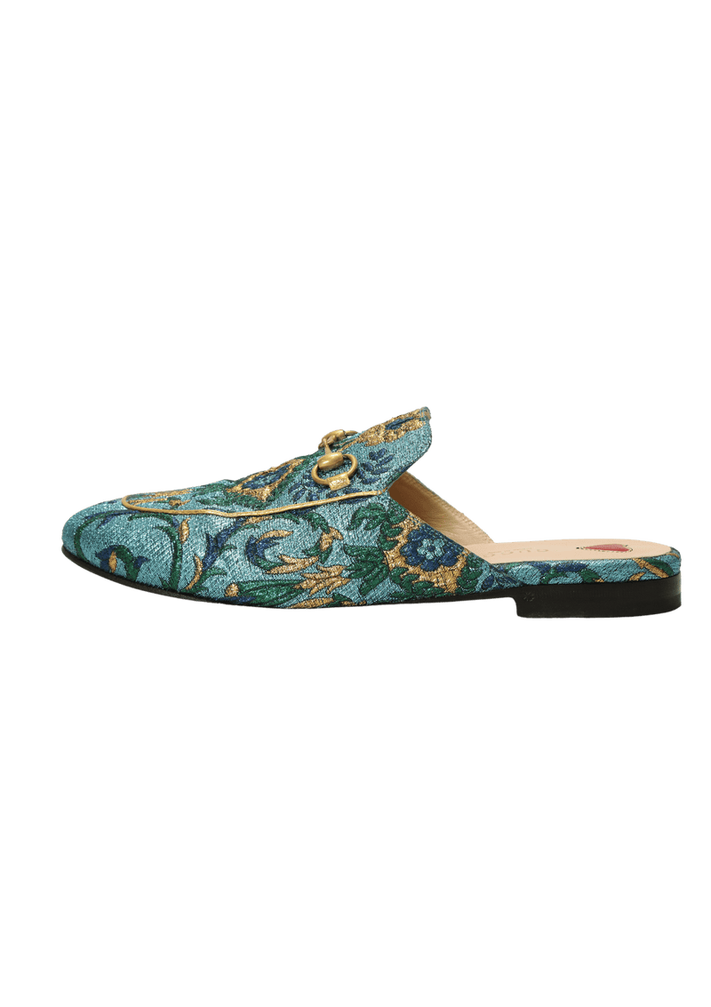 BROCADE PRINCETOWN HORSEBIT MULES 36.5