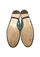 BROCADE PRINCETOWN HORSEBIT MULES 36.5