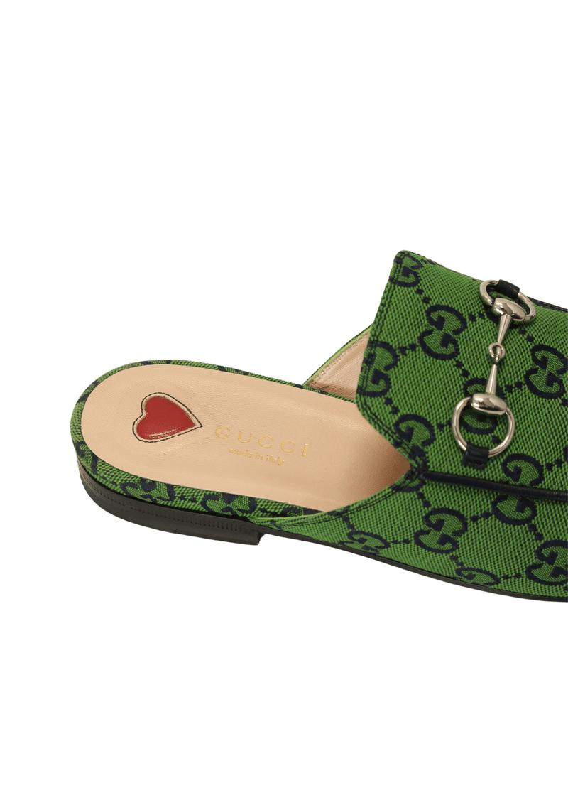 GG CANVAS PRINCETOWN MULES 35