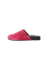 HORSEBIT VELVET SLIPPERS 36