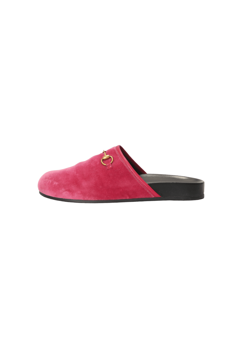 HORSEBIT VELVET SLIPPERS 36