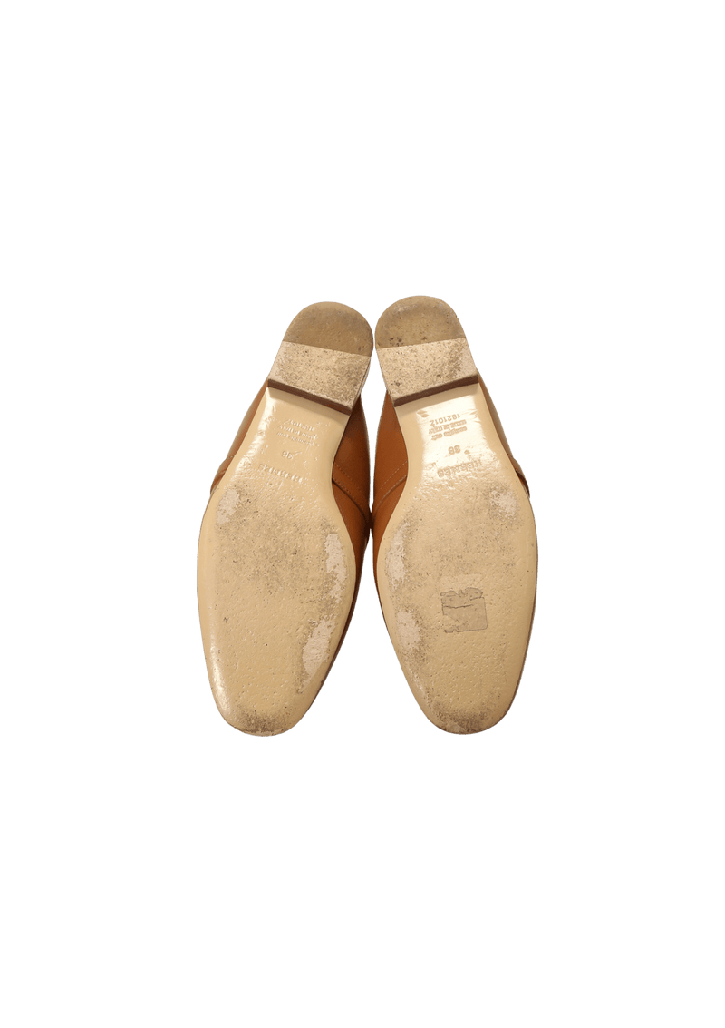 OZ LEATHER MULES 36