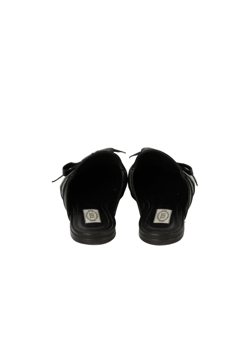 LEATHER SLIPPERS 36