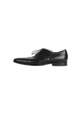 EMBOSSED LEATHER OXFORDS 40