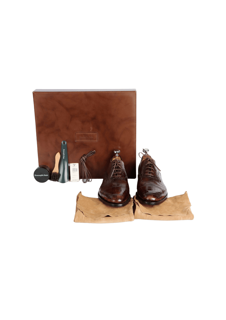 OXFORD MASCULINO ERMENEGILDO ZEGNA ALLIGATOR 42 MARROM ORIGINAL OXFORD MASCULINO ERMENEGILDO ZEGNA ALLIGATOR 42 MARROM ORIGINAL