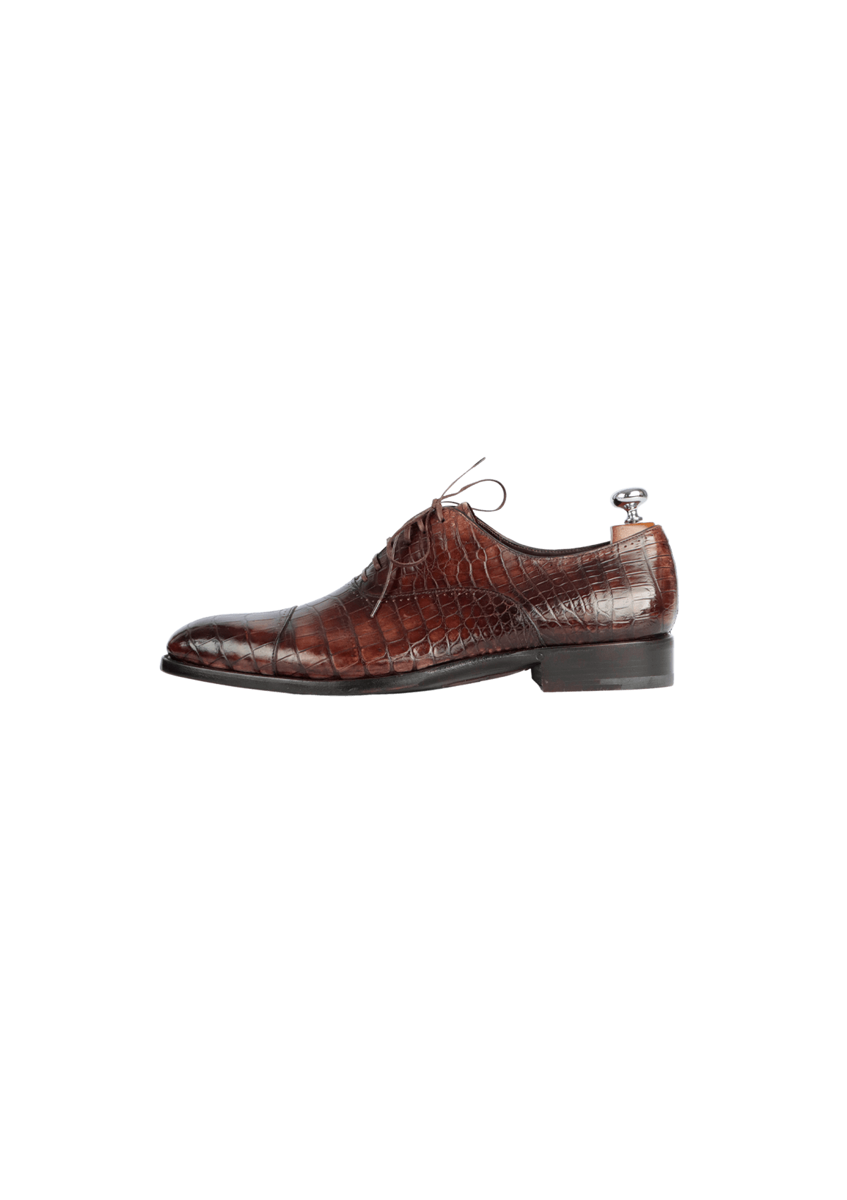 OXFORD MASCULINO ERMENEGILDO ZEGNA ALLIGATOR 42 MARROM ORIGINAL OXFORD MASCULINO ERMENEGILDO ZEGNA ALLIGATOR 42 MARROM ORIGINAL