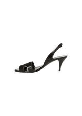 OASIS LEATHER SLIDES 38
