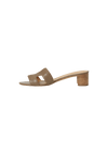 OASIS LEATHER SLIDES 39,5