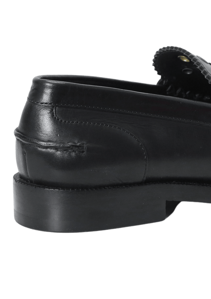 LEATHER LOAFERS 37