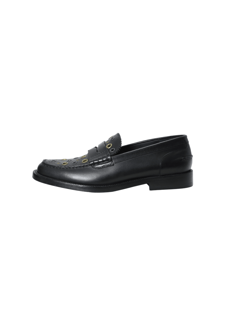 LEATHER LOAFERS 37