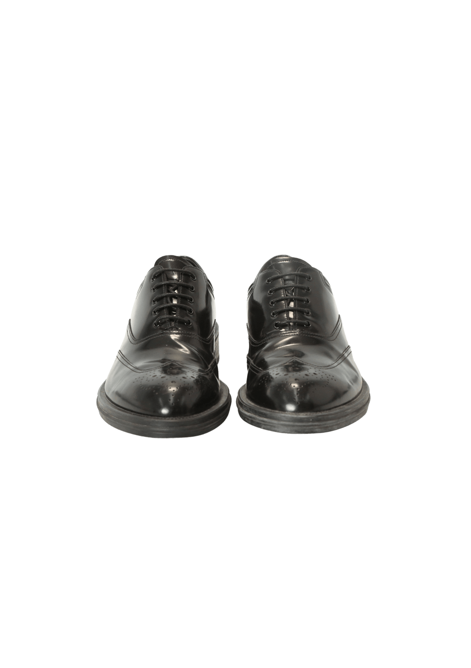 PATENT LEATHER OXFORDS 42