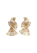 PATRICIA VIERA PLISSÉ 18K EARRINGS