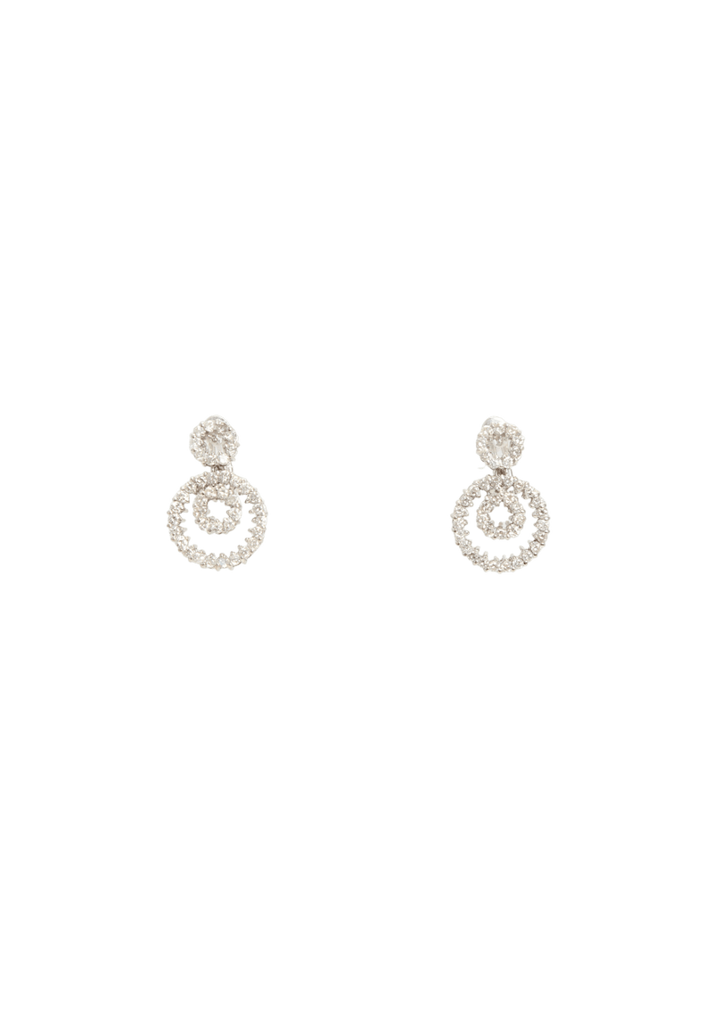 DIAMOND PENDANT 18K EARRINGS