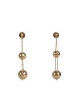 TRIPLE DROP 18K EARRINGS