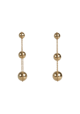 TRIPLE DROP 18K EARRINGS