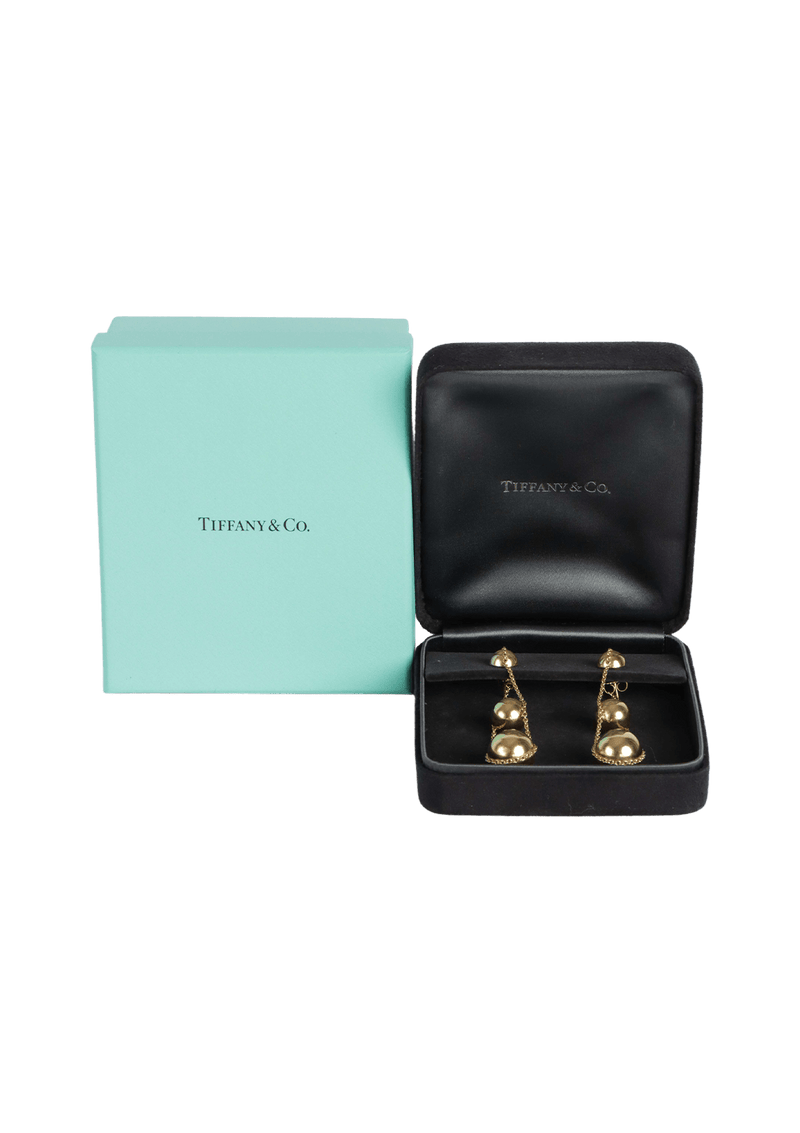 TRIPLE DROP 18K EARRINGS