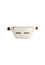 LOGO PRINT BELT BAG