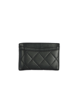 INTERLOCKING CC LOGO CARD HOLDER