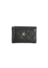 INTERLOCKING CC LOGO CARD HOLDER