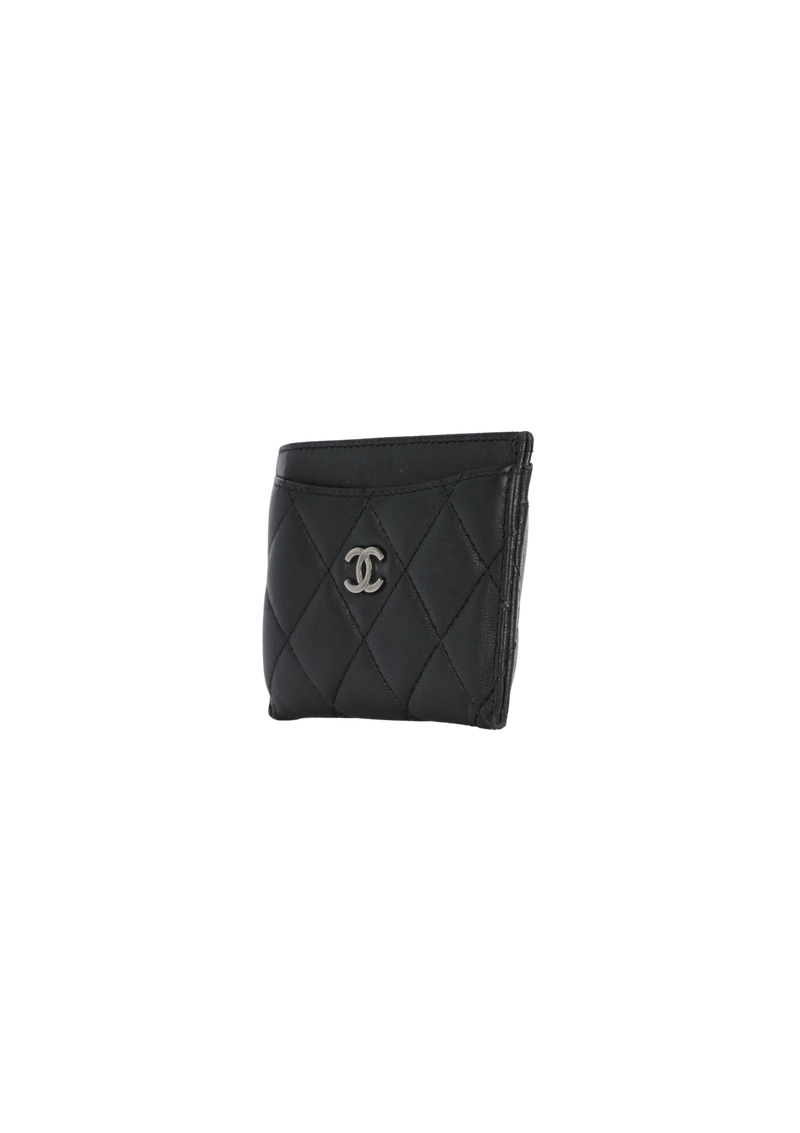 INTERLOCKING CC LOGO CARD HOLDER