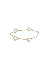 OPEN HEART BRACELET