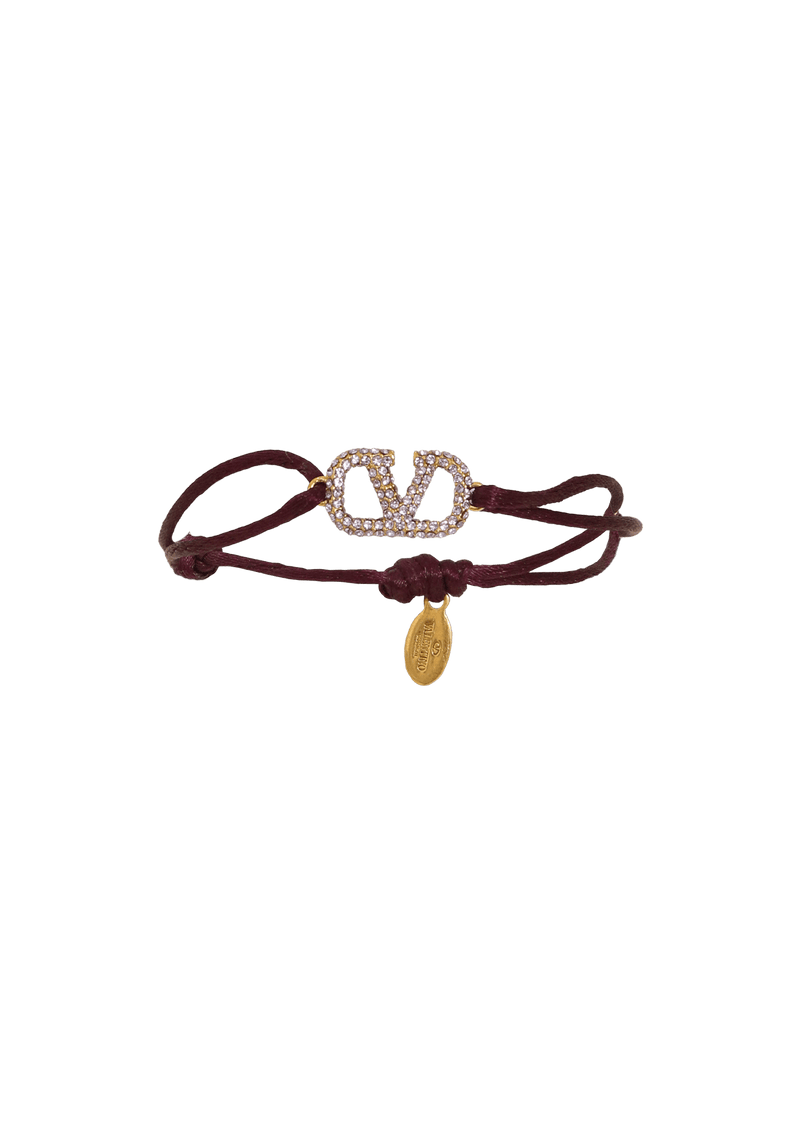 VLOGO SIGNATURE COTTON BRACELET