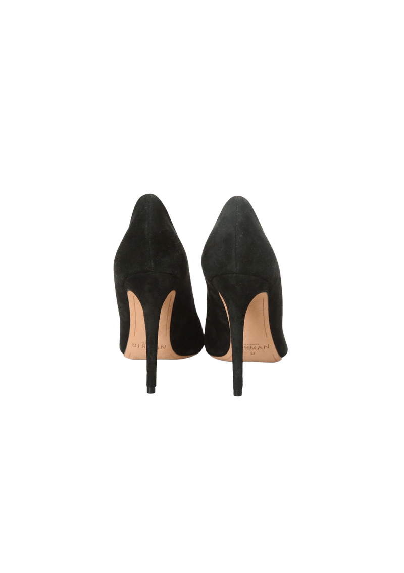 SUEDE PUMPS 35