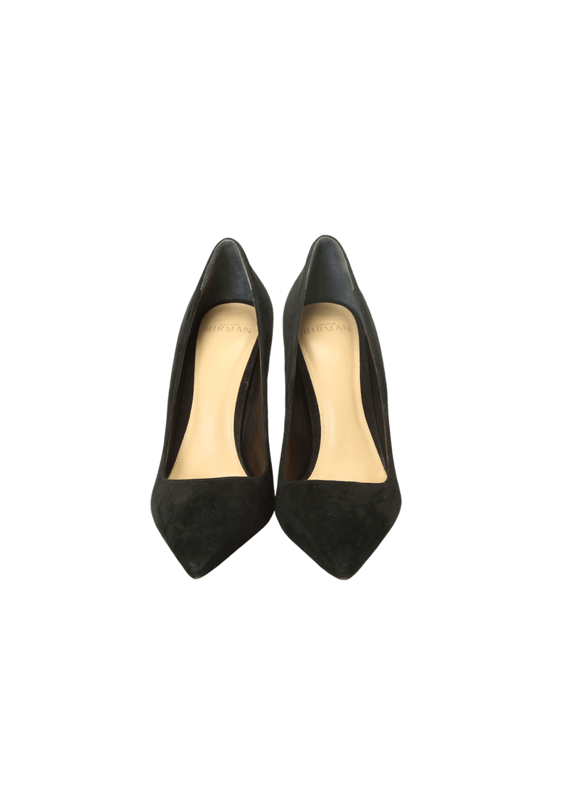 SUEDE PUMPS 35