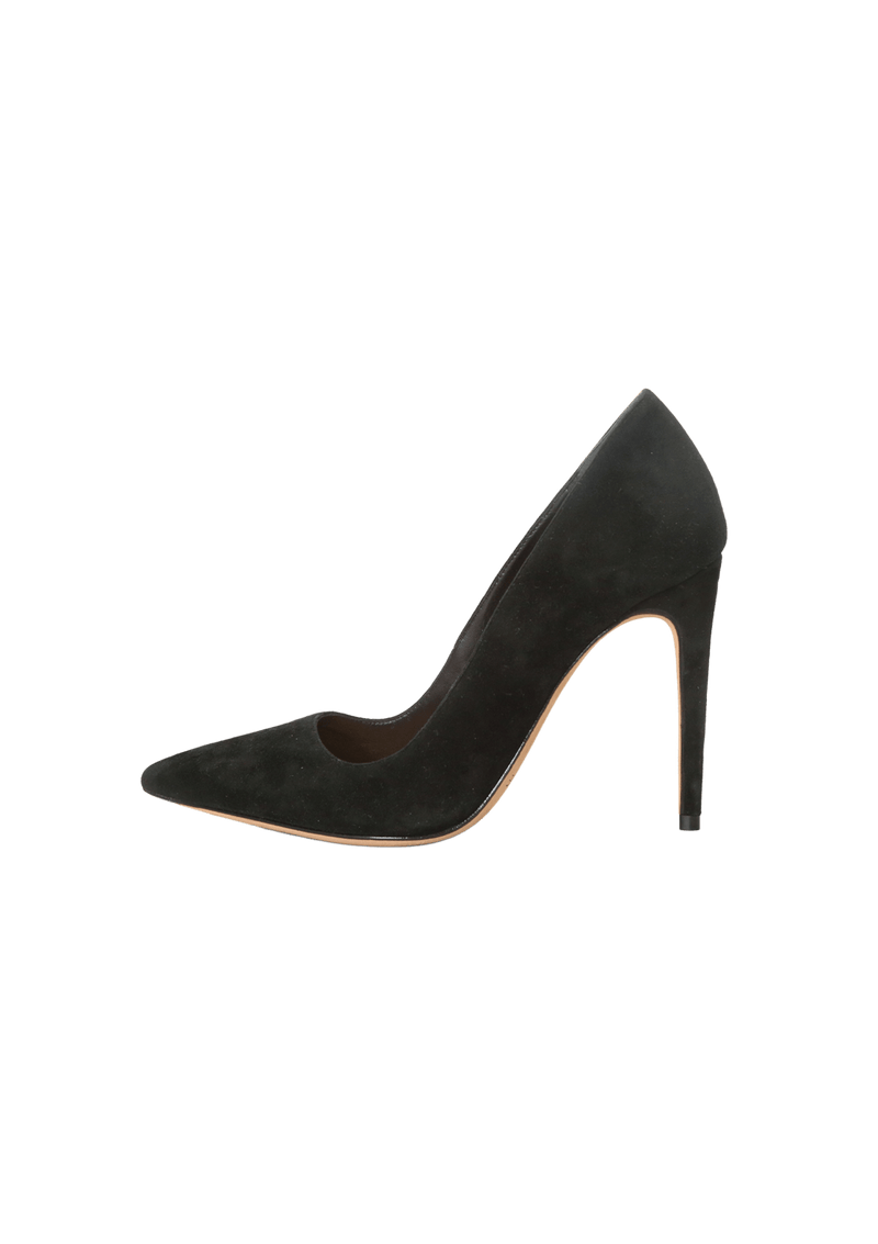 SUEDE PUMPS 35