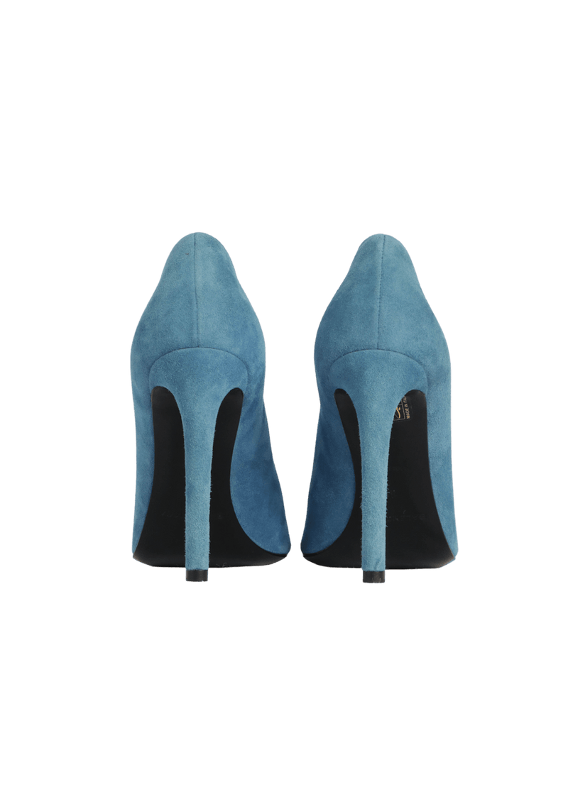 SUEDE PUMPS 34