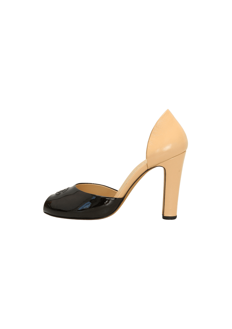 INTERLOCKING CC LOGO D'ORSAY PUMPS 34.5