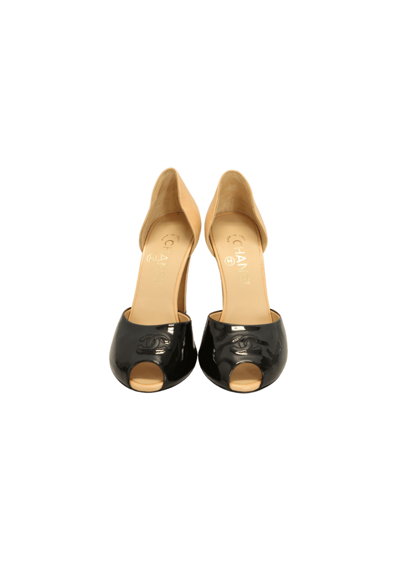 INTERLOCKING CC LOGO D'ORSAY PUMPS 34.5