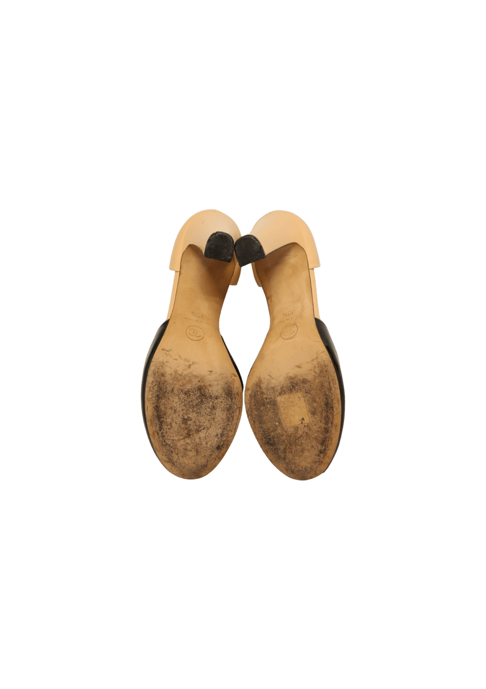 INTERLOCKING CC LOGO D'ORSAY PUMPS 34.5