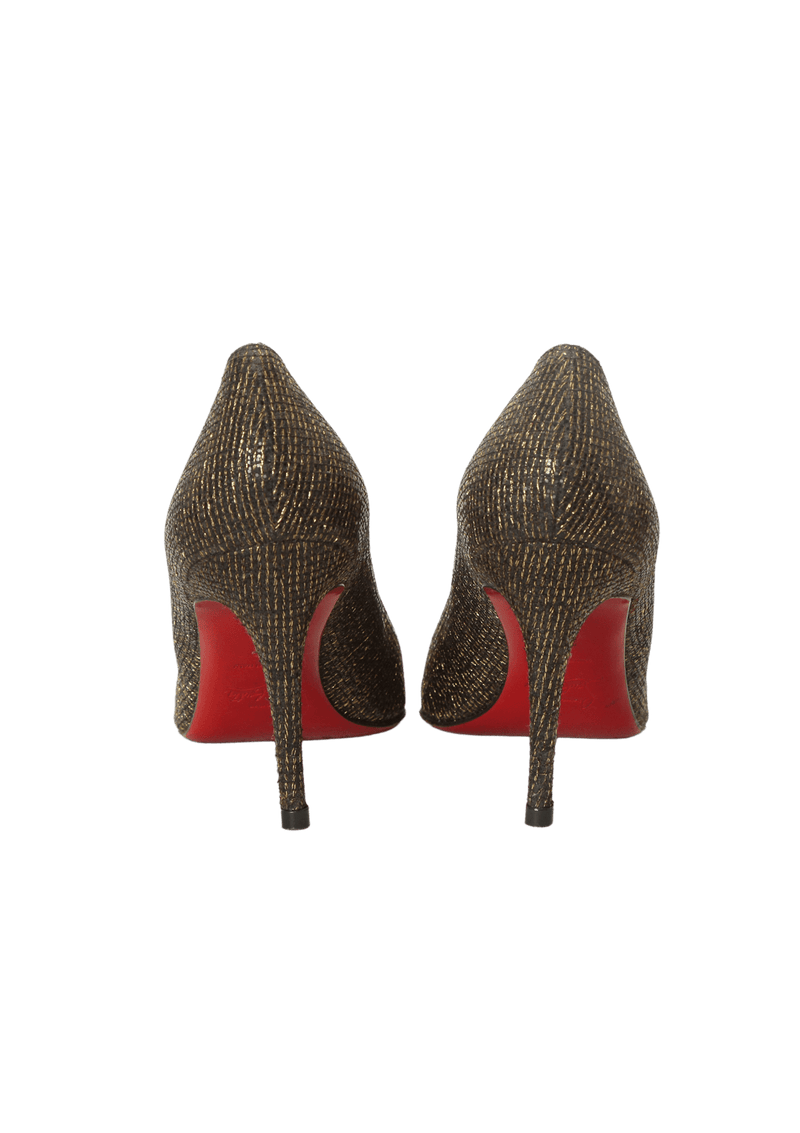 GLITTER FIFI PUMPS 37