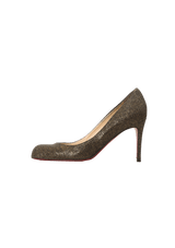 GLITTER FIFI PUMPS 37