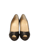 LEATHER CLOWNITA PEEP TOE 35