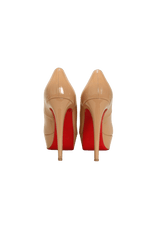 PATENT LEATHER DIRDITTA 130 PUMPS 37.5