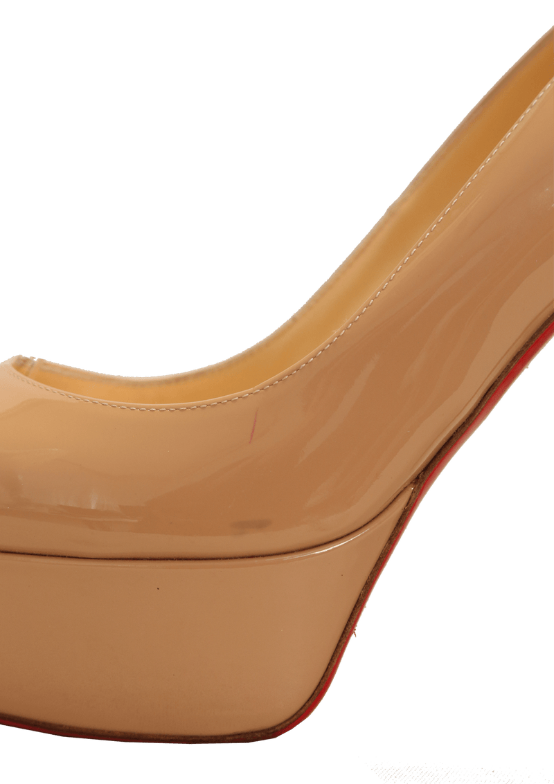 PATENT LEATHER DIRDITTA 130 PUMPS 37.5