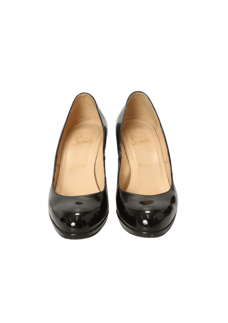 PATENT LEATHER PUMPS 36.5